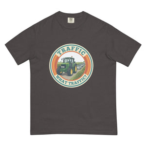 The Tractor Mugs Store Graphite / S John Deere 6930 TRAFFIC WHAT TRAFFIC? Retro | Unisex Premium T-shirt Quality Farmers Merch
