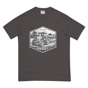 The Tractor Mugs Store Graphite / S Massey Ferguson 3075 OLD SCHOOL MASSEY Moose | Unisex Premium T-shirt Quality Farmers Merch
