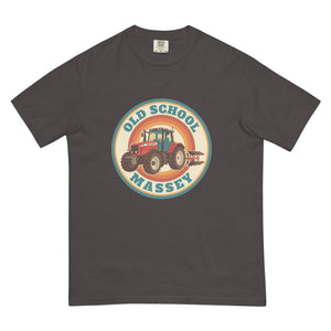 The Tractor Mugs Store Graphite / S Massey Ferguson 6480 OLD SCHOOL MASSEY Retro | Unisex Premium T-shirt Quality Farmers Merch