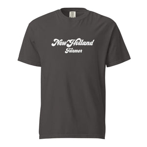 The Tractor Mugs Store Graphite / S New Holland Farmer | Unisex Premium T-shirt Quality Farmers Merch