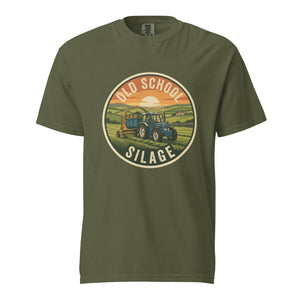 The Tractor Mugs Store Hemp / S Ford 7810 Old School Silage | Unisex Premium T-shirt Quality Farmers Merch