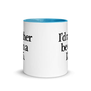 The Tractor Mugs Store I'D RATHER BE ON A 135 | Mug with Color Inside Quality Farmers Merch