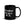 The Tractor Mugs Store I'D RATHER BE ON A 3CX | Black Glossy Mug Quality Farmers Merch