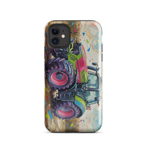 The Tractor Mugs Store iPhone 11 Deutz-Fahr 9340 Splash Art | Tough Case for iPhone® Quality Farmers Merch