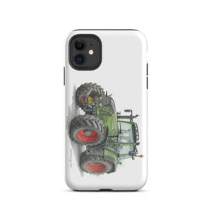 The Tractor Mugs Store iPhone 11 Fendt Favorit 818 Watercolor | Tough Case for iPhone® Quality Farmers Merch