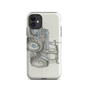 The Tractor Mugs Store iPhone 11 Ford 8340 Pencil-Sketch | Tough Case for iPhone® Quality Farmers Merch