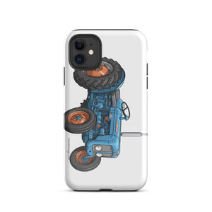 The Tractor Mugs Store iPhone 11 FORDSON Dexta Cartoon Illustration | Tough Case for iPhone® Quality Farmers Merch