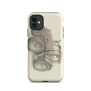 The Tractor Mugs Store iPhone 11 McCormick MTX 150 Signature Edition Pencil Sketch | Tough Case for iPhone® Quality Farmers Merch
