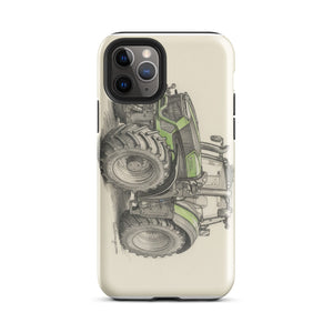 The Tractor Mugs Store iPhone 11 Pro Deutz-Fahr 9340 Pencil Sketch | Tough Case for iPhone® Quality Farmers Merch