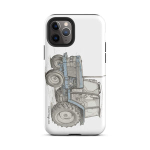 The Tractor Mugs Store iPhone 11 Pro Ford 6640 Pencil Sketch | Tough Case for iPhone® Quality Farmers Merch
