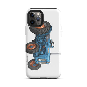 The Tractor Mugs Store iPhone 11 Pro FORDSON Dexta Cartoon Illustration | Tough Case for iPhone® Quality Farmers Merch