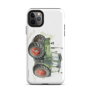 The Tractor Mugs Store iPhone 11 Pro Max Fendt 308 LSA 4WD Watercolor | Tough Case for iPhone® Quality Farmers Merch