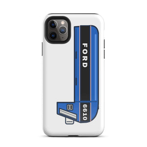 The Tractor Mugs Store iPhone 11 Pro Max Ford 6610 Bonnet Series | Tough Case for iPhone® Quality Farmers Merch
