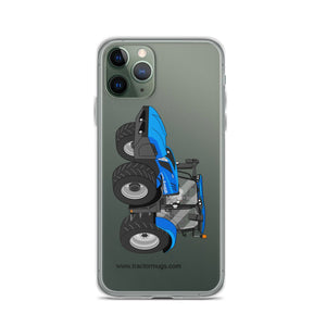 The Tractor Mugs Store iPhone 11 Pro New Holland T6 180 Methane | Clear Case for iPhone® Quality Farmers Merch