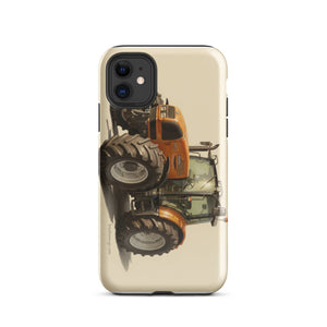 The Tractor Mugs Store iPhone 11 Renault ares 696 rz Oil Painting | Tough Case for iPhone® Quality Farmers Merch