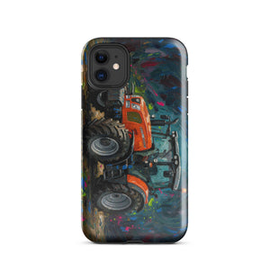 The Tractor Mugs Store iPhone 11 SAME Explorer 105 (Stage V) Splash Art | Tough Case for iPhone® Quality Farmers Merch