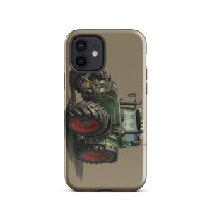 The Tractor Mugs Store iPhone 12 Fendt Favorit 818 Oil Painting | Tough Case for iPhone® Quality Farmers Merch