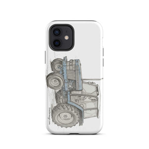 The Tractor Mugs Store iPhone 12 Ford 6640 Pencil Sketch | Tough Case for iPhone® Quality Farmers Merch