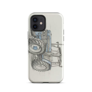 The Tractor Mugs Store iPhone 12 Ford 8340 Pencil-Sketch | Tough Case for iPhone® Quality Farmers Merch
