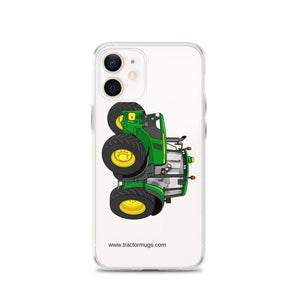 The Tractor Mugs Store iPhone 12 John Deere 6120 M | Clear Case for iPhone® Quality Farmers Merch