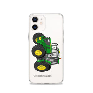 The Tractor Mugs Store iPhone 12 John Deere 6155 M | Clear Case for iPhone® Quality Farmers Merch