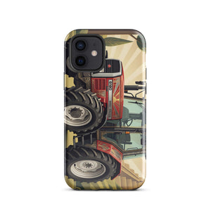 The Tractor Mugs Store iPhone 12 Massey Ferguson 6180 | Art Deco Tough Case for iPhone® Quality Farmers Merch