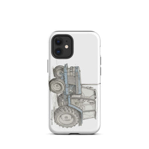 The Tractor Mugs Store iPhone 12 mini Ford 6640 Pencil Sketch | Tough Case for iPhone® Quality Farmers Merch
