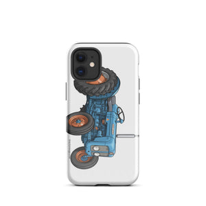 The Tractor Mugs Store iPhone 12 mini FORDSON Dexta Cartoon Illustration | Tough Case for iPhone® Quality Farmers Merch