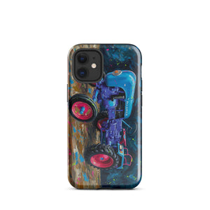 The Tractor Mugs Store iPhone 12 mini Porsche Diesel A111 Splash Art | Tough Case for iPhone® Quality Farmers Merch