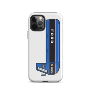 The Tractor Mugs Store iPhone 12 Pro Ford 6610 Bonnet Series | Tough Case for iPhone® Quality Farmers Merch