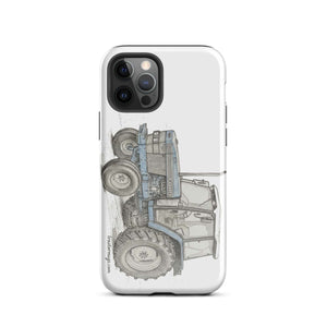 The Tractor Mugs Store iPhone 12 Pro Ford 6640 Pencil Sketch | Tough Case for iPhone® Quality Farmers Merch