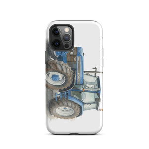 The Tractor Mugs Store iPhone 12 Pro Ford 8340 Watercolor | Tough Case for iPhone® Quality Farmers Merch