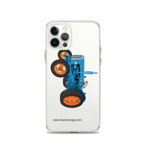 The Tractor Mugs Store iPhone 12 Pro Fordson Power Major (1958) | Clear Case for iPhone® Quality Farmers Merch