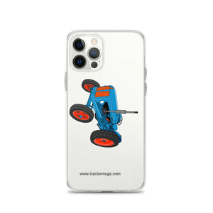 The Tractor Mugs Store iPhone 12 Pro Fordson Super Dexta | Clear Case for iPhone® Quality Farmers Merch