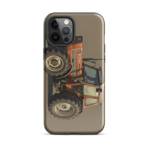The Tractor Mugs Store iPhone 12 Pro Max FIAT 110-90 DT Oil Painting | Tough Case for iPhone® Quality Farmers Merch