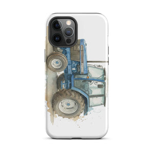 The Tractor Mugs Store iPhone 12 Pro Max Ford 6640 Watercolor | Tough Case for iPhone® Quality Farmers Merch
