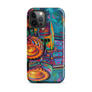 The Tractor Mugs Store iPhone 12 Pro Max John Deere 6930 | Splash Art Tough Case for iPhone® Quality Farmers Merch