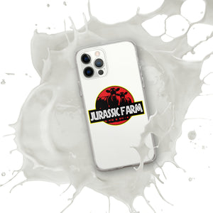 The Tractor Mugs Store iPhone 12 Pro Max JURASSIC FARM | Clear Case for iPhone® Quality Farmers Merch