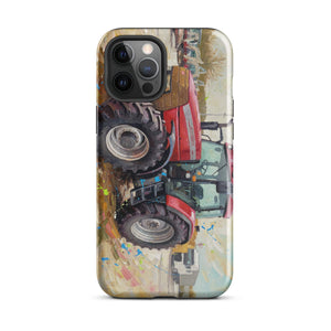 The Tractor Mugs Store iPhone 12 Pro Max McCormick MTX 150 Signature Edition Splash Art | Tough Case for iPhone® Quality Farmers Merch