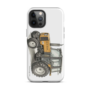 The Tractor Mugs Store iPhone 12 Pro Max Renault 65-32 MX Pencil Sketch | Tough Case for iPhone® Quality Farmers Merch