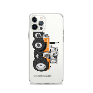 The Tractor Mugs Store iPhone 12 Pro Steyr SK 8130 Kommunal | Clear Case for iPhone® Quality Farmers Merch