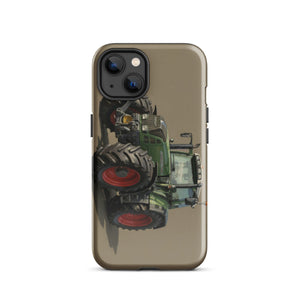 The Tractor Mugs Store iPhone 13 Fendt Favorit 818 Oil Painting | Tough Case for iPhone® Quality Farmers Merch
