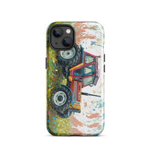 The Tractor Mugs Store iPhone 13 FIAT 90-90 DT Splash Art | Tough Case for iPhone® Quality Farmers Merch