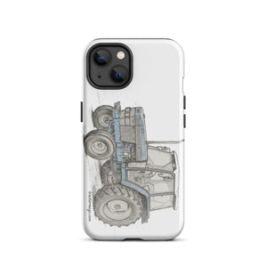 The Tractor Mugs Store iPhone 13 Ford 6640 Pencil Sketch | Tough Case for iPhone® Quality Farmers Merch