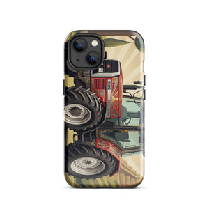 The Tractor Mugs Store iPhone 13 Massey Ferguson 6180 | Art Deco Tough Case for iPhone® Quality Farmers Merch