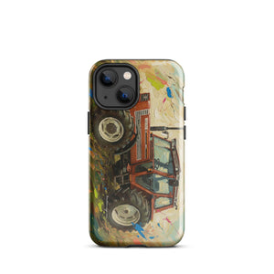 The Tractor Mugs Store iPhone 13 mini FIAT 110-90 DT Splash Art | Tough Case for iPhone® Quality Farmers Merch