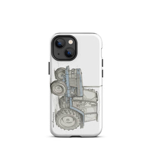 The Tractor Mugs Store iPhone 13 mini Ford 6640 Pencil Sketch | Tough Case for iPhone® Quality Farmers Merch