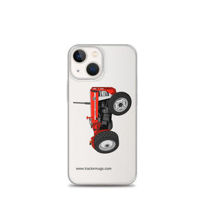 The Tractor Mugs Store iPhone 13 mini Massey Ferguson 135  |  Clear Case for iPhone® Quality Farmers Merch