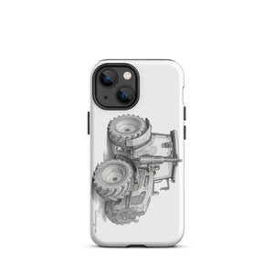 The Tractor Mugs Store iPhone 13 mini SAME Explorer 105 (Stage V) Pencil Sketch | Tough Case for iPhone® Quality Farmers Merch