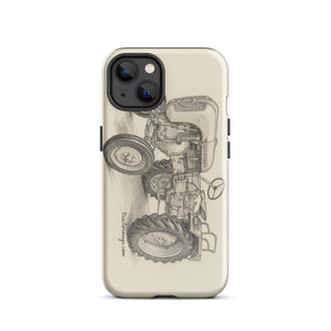 The Tractor Mugs Store iPhone 13 Porsche Diesel A111 Pencil Sketch | Tough Case for iPhone® Quality Farmers Merch
